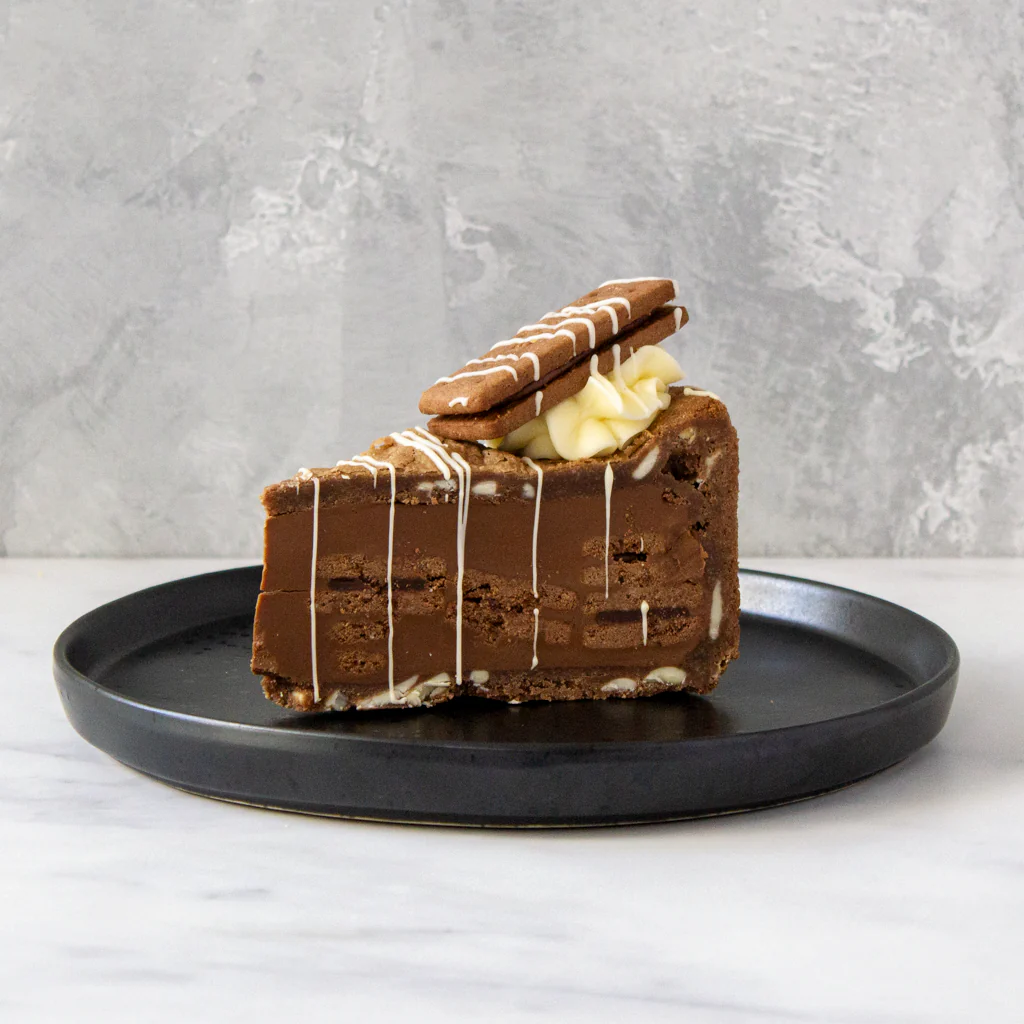 Bourbon Biscuit Cookie Pie Slice - Image 4