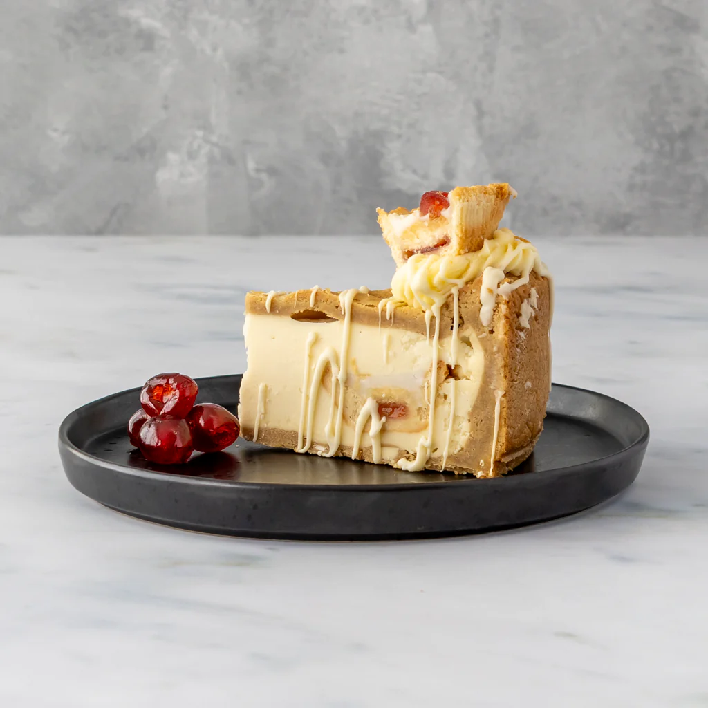 Limited Edition Cherry Bakewell Cookie Pie Slice - Image 4
