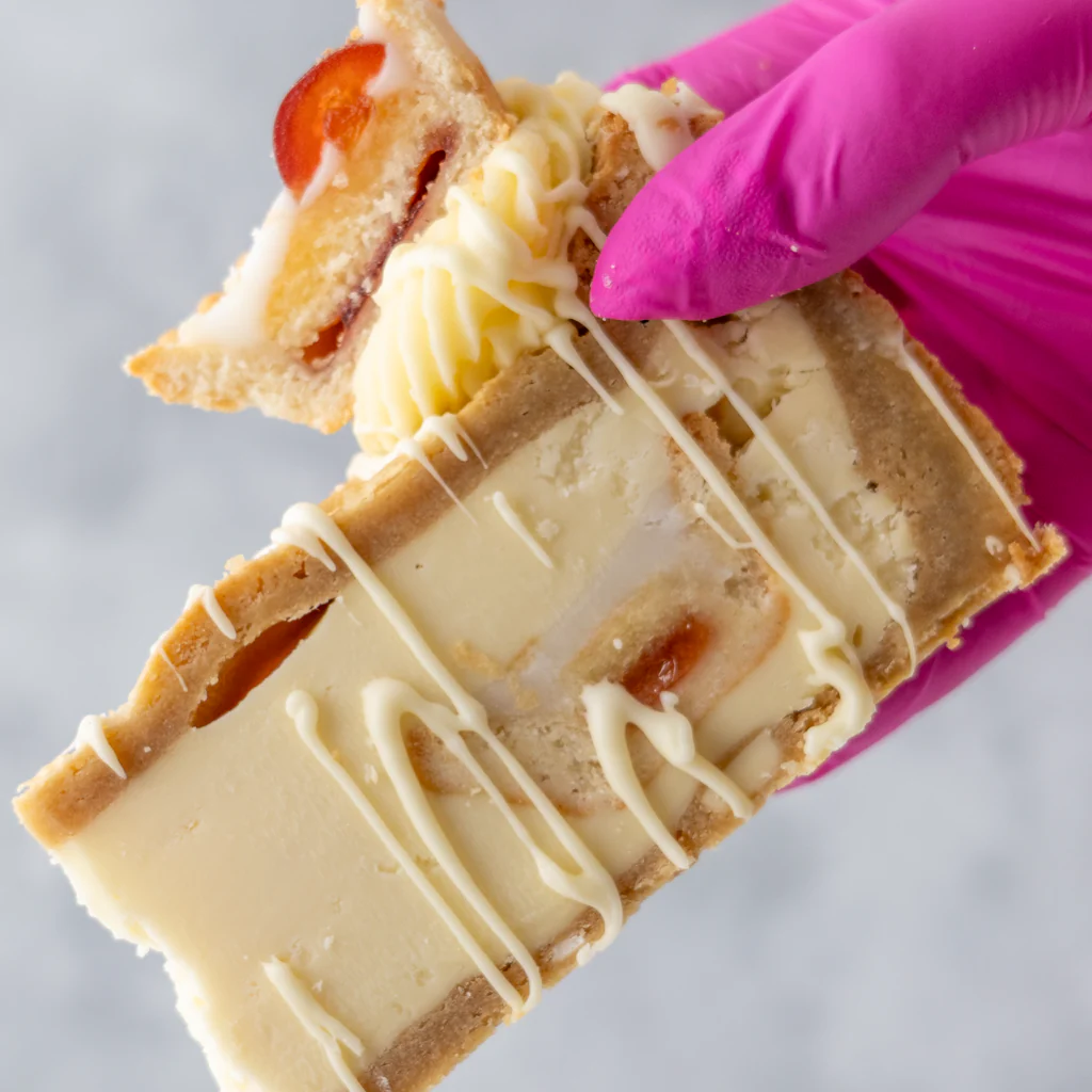Limited Edition Cherry Bakewell Cookie Pie Slice - Image 6