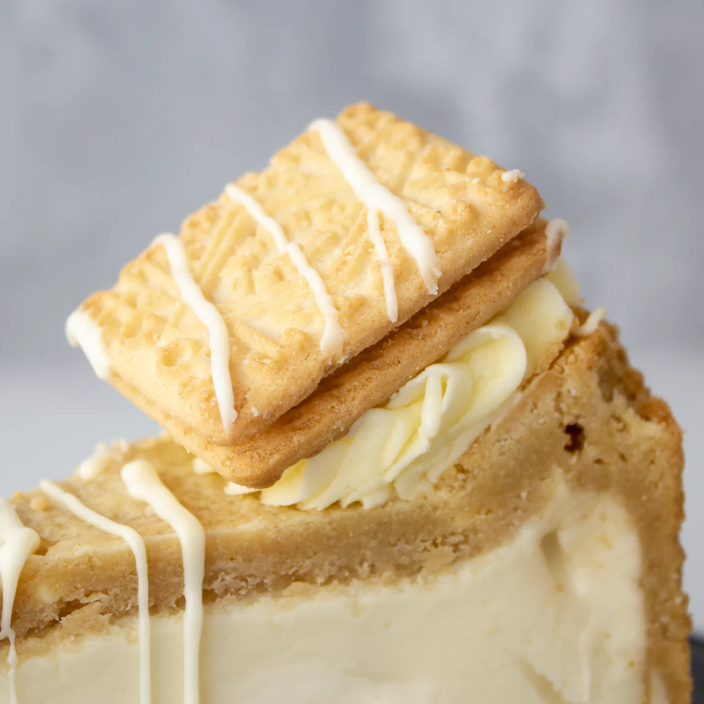 Custard Cream Cookie Pie Slice - Image 5