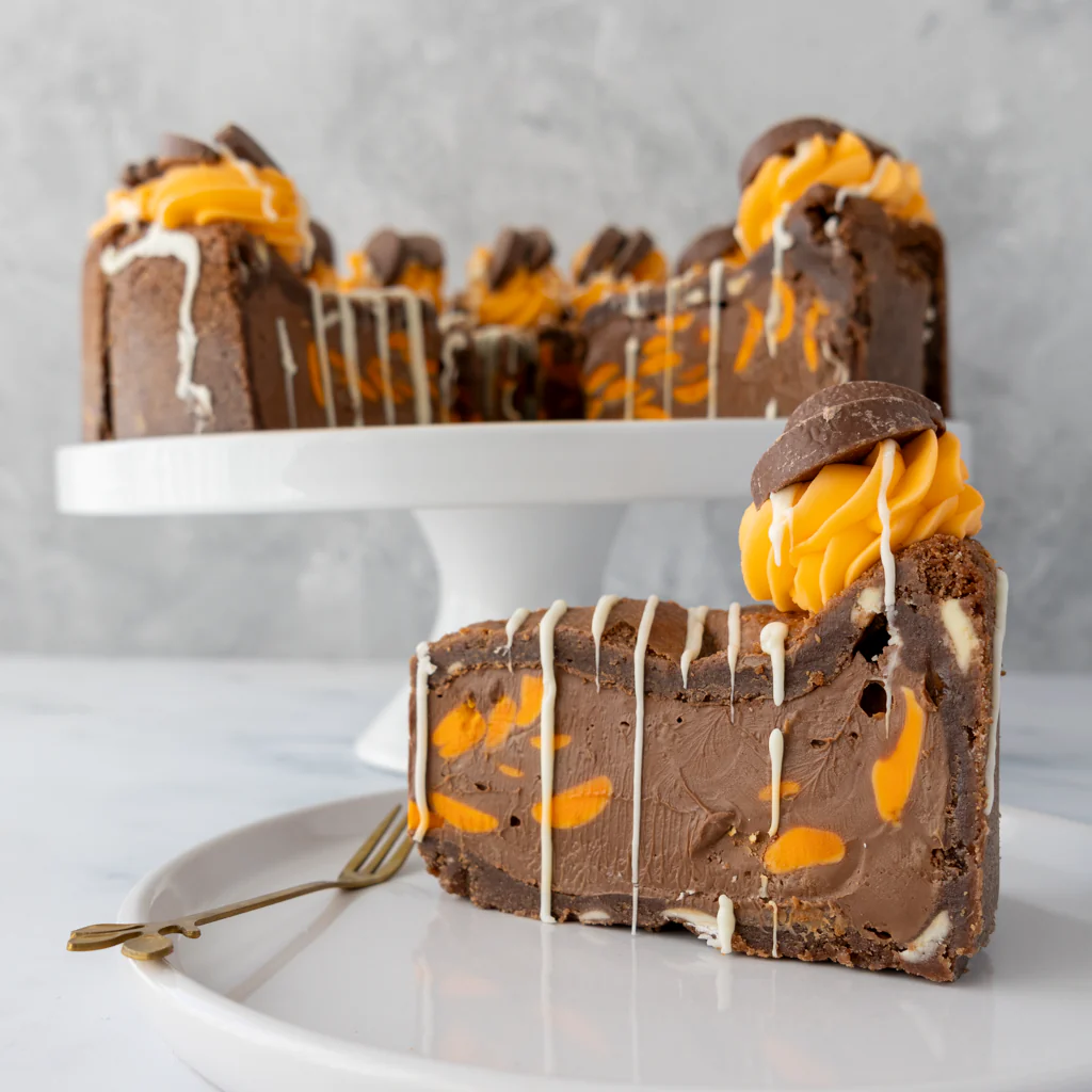 PRE-ORDER - Full Chocolate Orange Cookie Pie Slice - 12 Slices - Image 2