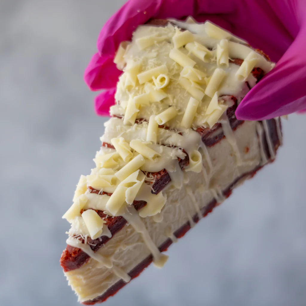 PREORDER - Full Red Velvet Cookie Pie Slice - 12 Slices - Image 6