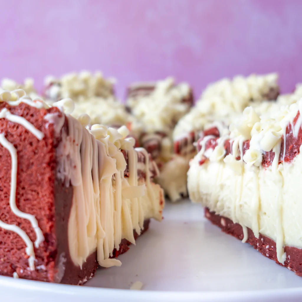 PREORDER - Full Red Velvet Cookie Pie Slice - 12 Slices - Image 9