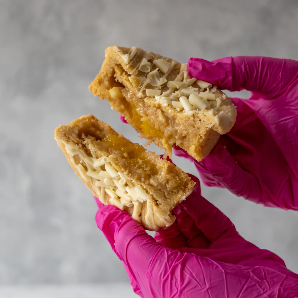 Stuffed Lemon & White Chocolate Deluxe Cookie - Image 3