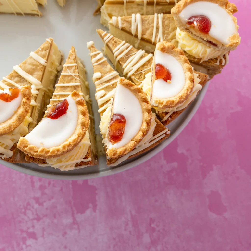 PRE-ORDER - Full Limited Edition Cherry Bakewell Cookie Pie - 12 Slices - Image 3