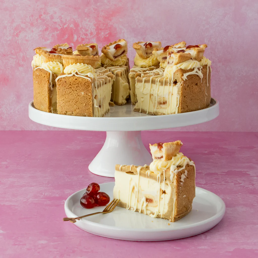 PRE-ORDER - Full Limited Edition Cherry Bakewell Cookie Pie - 12 Slices - Image 5