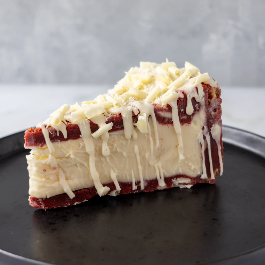 Red Velvet Cookie Pie Slice - Image 3