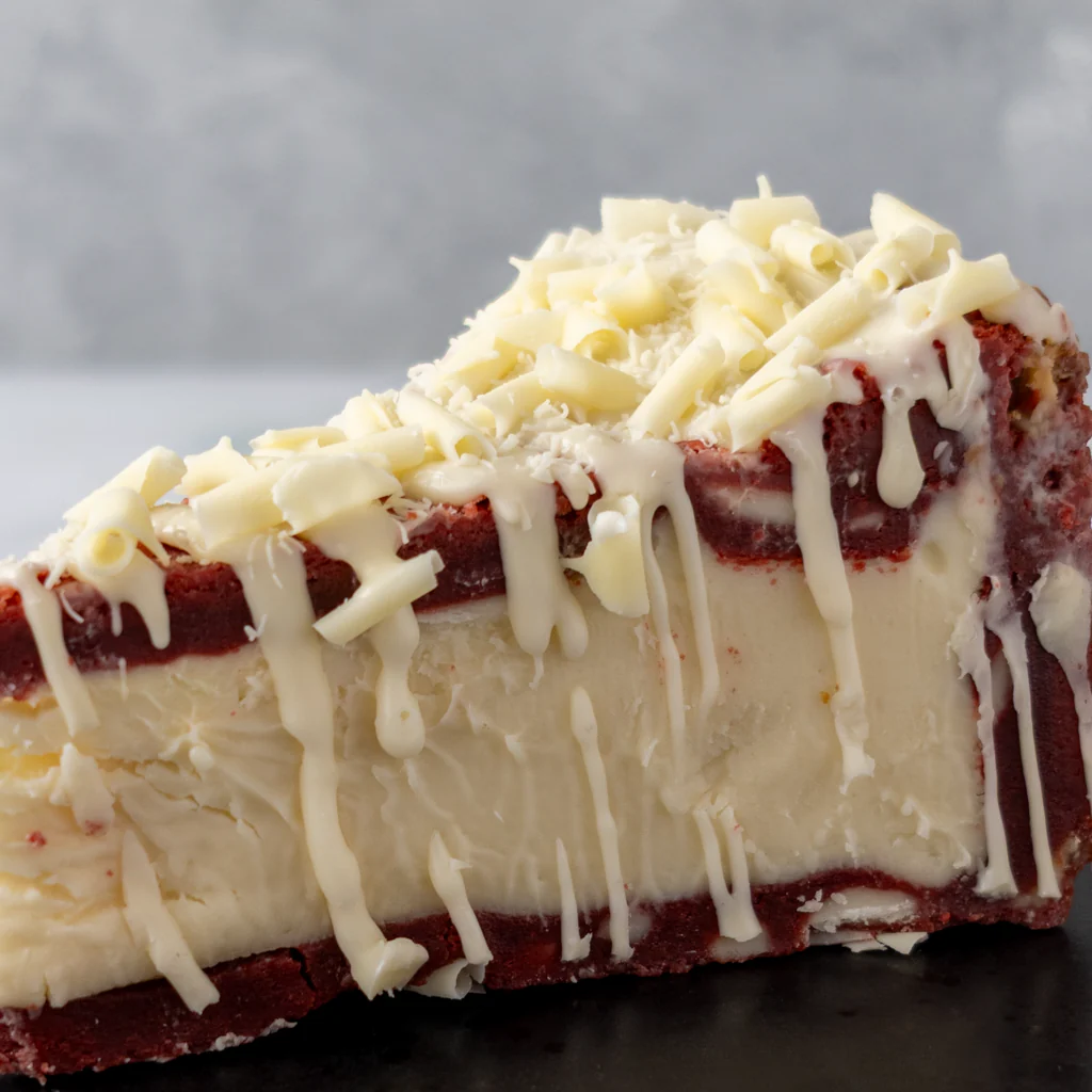 Red Velvet Cookie Pie Slice - Image 8