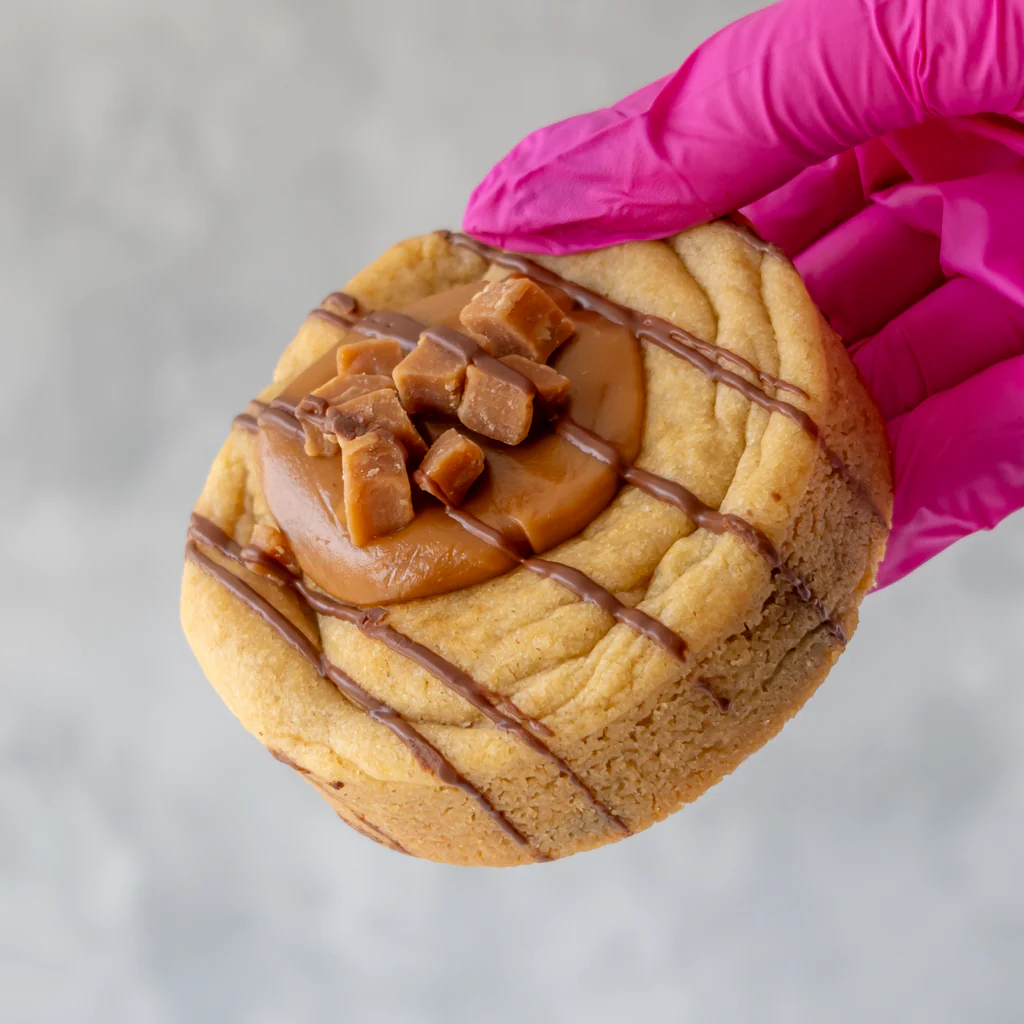 Stuffed Caramel Fudge Deluxe Cookie - Image 3