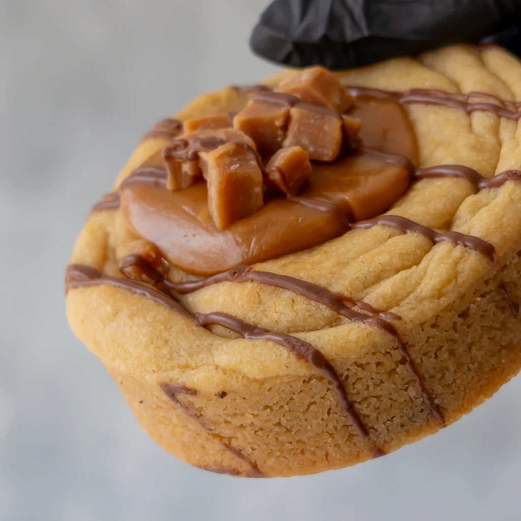 Stuffed Caramel Fudge Deluxe Cookie - Image 6