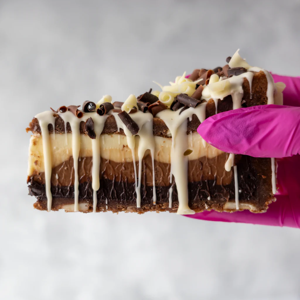 Triple Chocolate Cookie Pie Slice - Image 5
